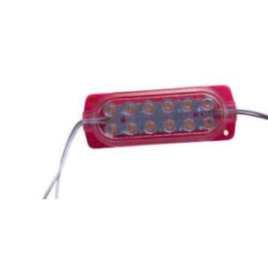 DIRECCIONAL 12LED ROSADO 12V