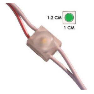 MODULO 1LED DIFUSOR VERDE 6500K 12V IP-67