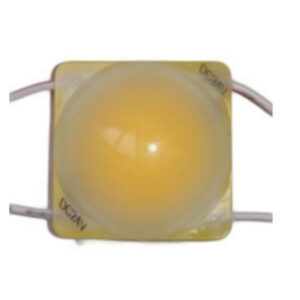 MUDULO CUADRADO 1 LED AMARILLO 12V IP-67