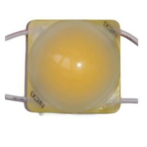 MUDULO CUADRADO 1 LED AMARILLO 24V IP-67