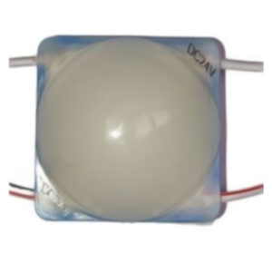 MUDULO CUADRADO 1 LED AZUL 24V IP-67