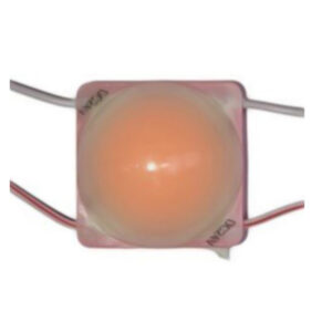 MUDULO CUADRADO 1 LED ROSADO 12V IP-67