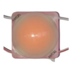 MUDULO CUADRADO 1 LED ROSADO 24V IP-67