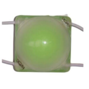 MUDULO CUADRADO 1 LED VERDE 12V IP-67