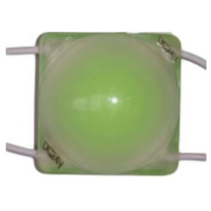 MUDULO CUADRADO 1 LED VERDE 24V IP-67