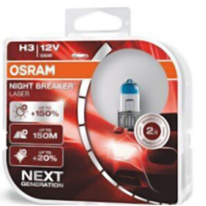 BOMBILLO H3 12V 55W PK 22s 150% +LUZ