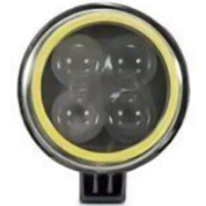 LAMPARA DE TRABAJO REDONDO LUPA 4 LEDs 12W 12/24V SPOT