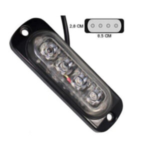 LUZ FEDERAL LED RJO-AZL 4 LED 12-24V