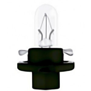 T5 12V 1.2W BASE PLSTICA (P) NEGRA