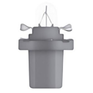 T5 24V 1.2W BASE PLASTICA (G) CENIZA CON GANCHO