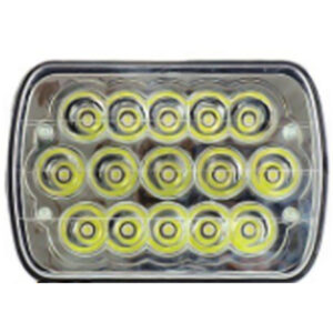UNIDAD SELLADA LED RECTANGULAR GRANDE 15W 12/24V ALTA Y BAJA