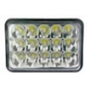 UNIDAD SELLADA LED RECTANGULAR PEQUEA 15W 12/24V ALTA Y BAJA